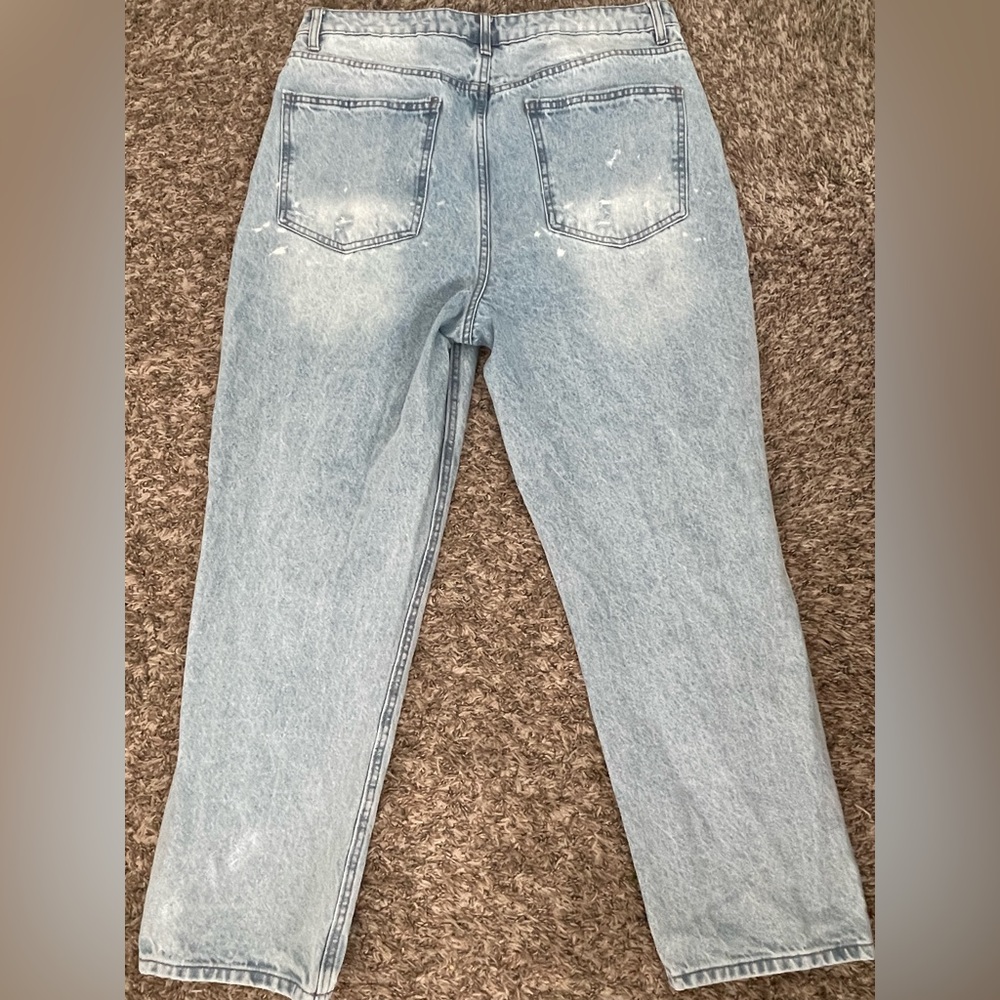 Light blue Ripped Jeans - Picture 2 of 2